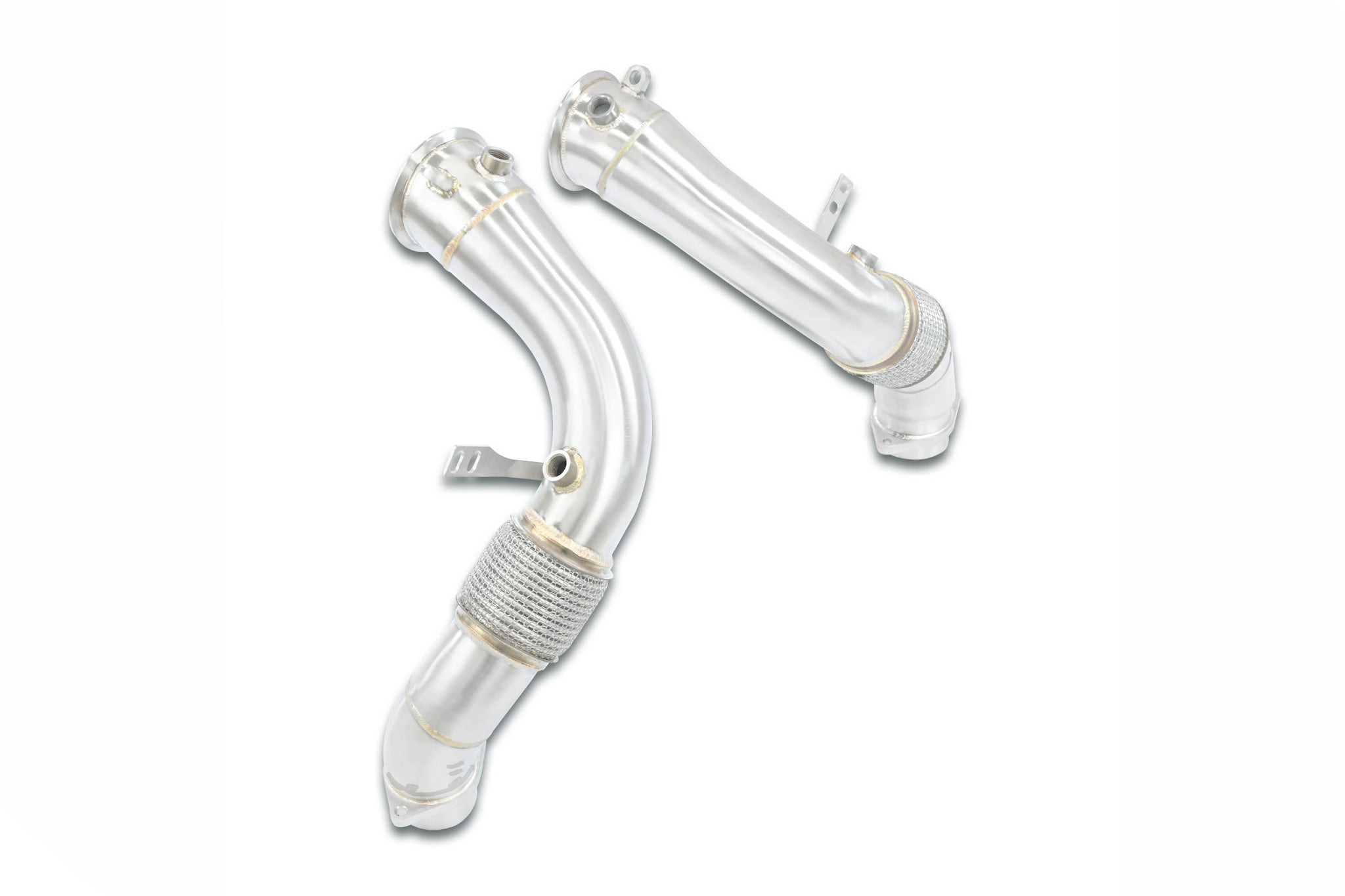 Supersprint Primary Cat Delete Turbo Down Pipes - BMW G90 M5 - Evolve Automotive